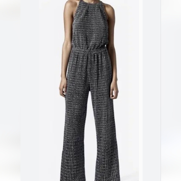 TopShop Backless Sparky Jumpsuit - size 6 - Picture 2 of 11